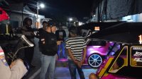 Ganggu Pengguna Jalan, Kapolsek Ampana Kota Bubarkan Pesta Joget Driver Bentor