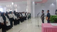Lantik 174 Anggota PPS di 4 Kecamatan, Sahlan Sabu:  Jalin Kerjasama Dengan PPK dan KPU