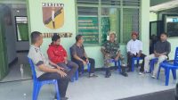 Jalin Silaturahmi dan Koordinasi, PPK Ampana Kota Kunjungi Koramil Ratolindo