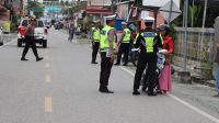 Hari Kedua Ops Keselamatan Tinombala di Touna 7 Pengendara Kena Tilang Etle dan 45 Pengendara Diberikan Teguran