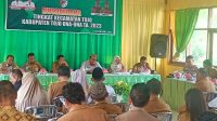 Kapolsubsektor Tojo Barat Hadiri Musrembang RKPD Tingkat Kecamatan