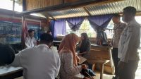 Sambangi Pelajar Yang Sedang Berkumpul, Ini Pesan Patroli Polsek Tojo