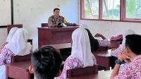 Kapolsek Walea Kepulauan Sosialisasi Penerimaan Anggota Polri 2023 di Sekolah