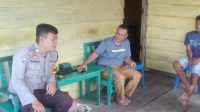 Sambang Desa Binaan, Bhabinkamtibmas Polsek Walea Kepulauan Kordinasi Kamtibmas Dengan Kepala Desa Pautu dan Masyarakat