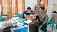 Cek Kesehatan Personil, Polres Touna Gelar Rikkes Berkala