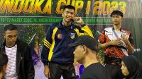 Putra Kabag SDM Polres Buol, Marlon Sukses Rebut Medali Emas Kejuaraan Nasional Karate Open Tournament Shindoka Cup 1 2023