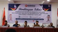 Bawaslu Touna Beri Bimtek Peningkatan Kapasitas Panwaslu Kecamatan