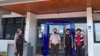 Personil Samapta Polres Touna Patroli Obyek Vital ke Perbankan dan Pelabuhan