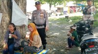 Personil Polsek Ampana Kota Gelar Patroli Siang Berikan Rasa Aman Warga