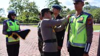 Mudik Aman Berkesan, Polres Tojo Una Una Laksanakan Apel Gelar Pasukan Operasi Ketupat 2023