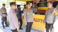 Kapolres Touna Tinjau Petugas Pospam dan Posyan Pastikan Mudik Aman Berkesan