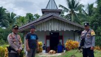 Ibadah Jumat Agung, Kapolsek Una Una Turun Langsung Amankan di Gereja Tiberias Patoyan