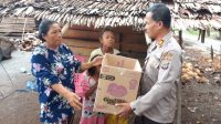 Polres Touna Salurkan Paket Sembako Ringankan Beban Warga di Bulan Ramadan