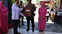Wabup Ilham Lawidu Hadiri Penyambutan dan Pelepasan Kapolres Touna