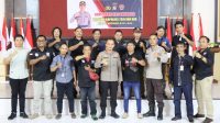 Jalin Tali Silaturahmi, Kapolres Touna Tatap Muka Bersama Awak Media