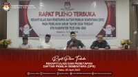 KPU Kabupaten Touna Tetapkan DPS Pemilu 2024 Sebanyak 120.483 Pemilih