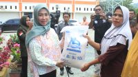 Sekda Touna Resmi Lepas Penyaluran Cadangan Beras Pemerintah untuk Bantuan Pangan Tahun 2023