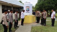 Baksos Religi Hari Bhayangkara ke 77, Kapolres Touna Resmikan Tandon Air di Mesjid Al-Ikhlas Sabulira Toba