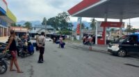 Dalam Rangka Ops Bina Kusuma, Polres Touna Sambangi SPBU