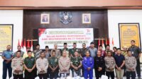 Asisten I Setdakab Touna Hadiri Doa Bersama Lintas Agama Peringatan Hari Bhayangkara ke-77 Polres Touna