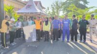 TNI-Polri di Kabupaten Touna Olahraga Bersama, Perkuat Sinergitas Sambut Hari Bhayangkara ke-77
