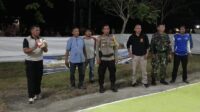 Turnamen Volly Ball Kapolsek Cup Sambut HUT Bhayangkara Resmi di Buka Kabag Ops Polres Touna