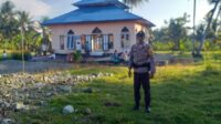 Personil Polsek Ampana Tete Amankan Sholat Idul Adha Jamaah Muhammadiyah