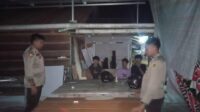 Malam Hari Patroli, Piket Polsek Ampana Kota Ajak Warga Jaga Kamtibmas