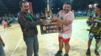 Asisten Pemerintahan dan Kesra Setdakab Touna Resmi Tutup Turnamen Volley Ball Kapolsek Cup