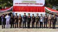 Bupati dan Wakil Bupati Touna Hadiri Upacara dan Syukuran Hari Bhayangkara ke-77 Tahun 2023