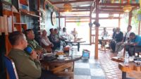 Hadiri Ngopi Bareng Bersama TNKT dan Awak Media, Ini Disampaikan Kapolres Touna