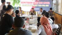 Tingkatkan Kemitraan Dengan Media, Kapolres Touna Kembali Gelar Tatap Muka Silaturahmi