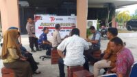 Polres Touna Gelar Jumat Curhat Bersama Kepala Bandara Tanjung Api Ampana