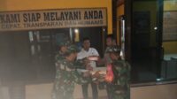 Bentuk Solidaritas dan Kebersamaan TNI-Polri, Polsek Ulubongka Dapat Kejutan Dari Koramil Ulubongka