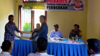 Bhabinkamtibmas Polsek Una Una Hadiri Uji Kompetensi Calon Kades PAW Desa Siatu