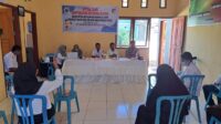 Peduli Kesehatan, Bhabinkmatibmas Polsek Ulubongka Hadiri Optimalisasi Konvergensi Stunting