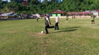 Sambut HUT RI ke-78, Bupati Mohammad Lahay Buka Turnamen Sepak Bola dan Bola Volly di Kecamatan Wabes