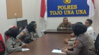 Berikan Arahan Pada Polwan Polres Touna, Ini Pesan Kapolres AKBP S. Sophian