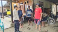 Sambangi Pemilik Bengkel, Babinkamtibmas Polsek Ampana Kota Ajak Jaga Kamtibmas