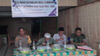 Hadiri Sosialiasi Pertambangan Pasir dan Batu di Sungai Borneang, Ini Disampaikan Kapolsek Ulubongka