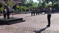 Wakapolres Touna Pimpin Apel pagi dan Berikan Arahan Kepada Anggota