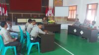 Pimpin Rapat Personil Polisi RW, Ini Pesan Wakapolres Touna