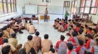 Berikan Pemahaman Bahaya Narkoba, Kanit Binmas Sosialisasi di SMA Negeri 1 Una Una