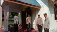 Berikan Rasa Aman, Polsek Ampana Tete Rutin setiap Minggu Lakukan Pengamanan Gereja
