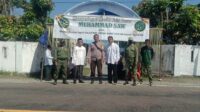 Bhabinkamtibmas Polsek Tojo Sambang dan Amankan Peringatan Maulid Nabi Muhammad SAW