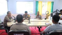Kapolres Touna Jumat Curhat, Interaksi Langsung Dengan Masyarakat Melalui RRI Ampana