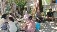 Kapolsek Ampana Kota Gelar Jumat Curhat, Dialog Dengan Pengunjung Permandian Malotong
