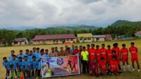 Dibuka Oleh Camat, Kapolsek Ulubongka Hadiri Pembukaan Turnamen Piala Kades Cup Tahun 2023