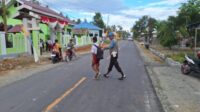 Melalui Strong Point Pagi, Personil Polsek Ampana Tete Hadir di Tengah Masyarakat