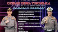 Besok, Operasi Zebra Tinombala Digelar, Ini Bentuk Pelanggaran yang Bakal Ditindak